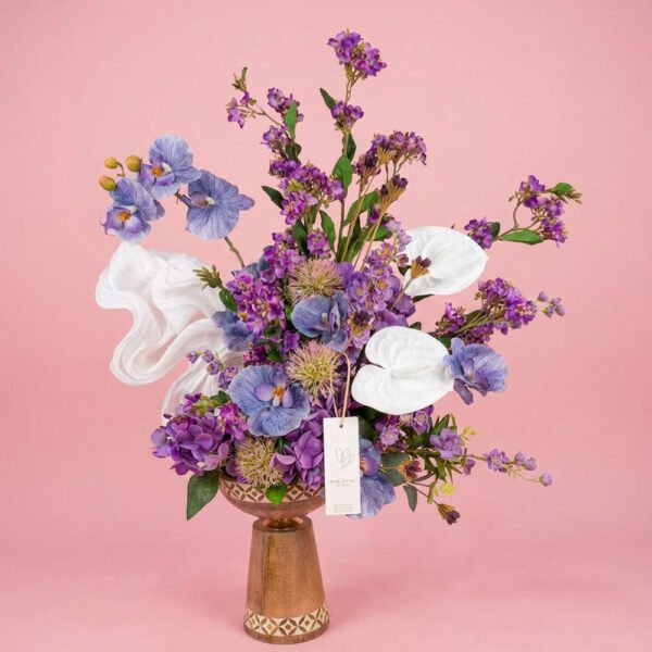 Lavender Dreams Orchid & Anthurium Centerpiece